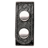 

Bianchi AccuMold Elite 7906 1" Belt Keeper for Duty Belts, Pack of 4, Basket Black/Chrome