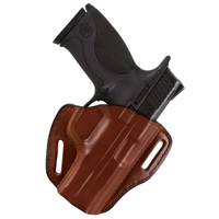 

Bianchi 58 P.I. Left Hand Belt Slide Holster for Glock 17, 19, 22, 23, 26, 27, 31, 32 & 33 Pistols, Tan