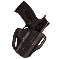 

Bianchi 58 P.I. Left Hand Belt Slide Holster for Glock 17, 19, 22, 23, 26, 27, 31, 32 & 33 Pistols, Black