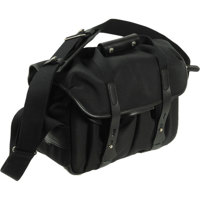 

Billingham 307 Bag for DSLR Camera with 3 Lenses, Flash and Accessories, Black FibreNyte with Black Leather Trim