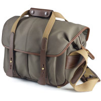

Billingham 307 Bag for DSLR Camera with 3 Lenses, Flash and Accessories, Sage FibreNyte with Chocolate Leather Trim