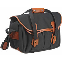 

Billingham 335 SLR Camera Shoulder Bag, Black with Tan Trim