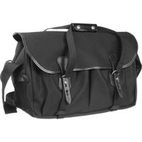 

Billingham 555 Shoulder Bag for 3x D-SLR Camera & 3x Lens Kit, Black with Black Leather Trim and Nickel Fittings