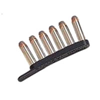 

Bianchi Model 585 Speed Strips, Holds 6 Rounds of Either .38/.357 or .44/.45, Black Dozen