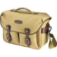 

Billingham Hadley One Camera Bag, Khaki Fibrenyte and Chocolate Leather Plus Brass Trim