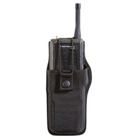 

Bianchi Model 7324S AccuMold Slimline Radio Holder with Swivel (Compact Radios), Plain Finish, Black