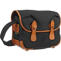 

Billingham L2 (Alice) Camera Bag, Black Canvas with Tan Leather Trim and Brass Fittings