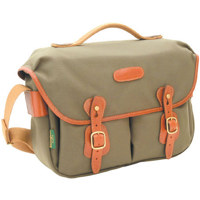 

Billingham Hadley Pro, Small SLR Camera System Shoulder Bag, Sage with Tan Leather Trim.