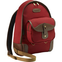 

Billingham Rucksack 35 Backpack for CSC Camera and Up to 4 Standard Lenses, Burgundy/Chocolate Leather
