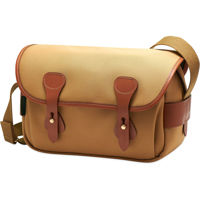 

Billingham S3 Shoulder Bag for Mid-Sized DSLR, Small Lens and Mirrorless Camera, Khaki Canvas/Tan Leather