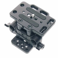 

Berkey System DSLR Baseplate Assembly with Single Quad and Cross Clamp