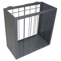 

Backstage 18x24" Net Basket (Double), 150lbs Max Capacity, Gray Hammertone