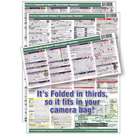 

PhotoBert Photo CheatSheet for the Canon EOS 7D MArk 2 Digital SLR Camera