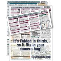 

PhotoBert Photo CheatSheet for Canon EOS Digital Rebel T7i (800D) Camera