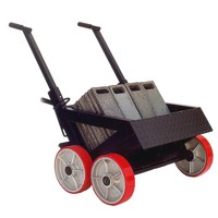 

Backstage Super Mario Weight Cart with Wheels, 1000 Capacity