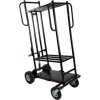 

Backstage Apple Box Steel Cart Plus, Black Hammertone, 900 lb Max Capacity