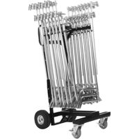 

Backstage Equipment Collapsible Steel Cart for 14 C-Stands, Supports 800 Lbs