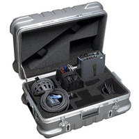 

Bron Kobold DW 400 Open Face AC Production Kit 458, with 400 watt HMI Head, Ballast, Lamp, Open Face Reflector, Filter & Barndoor (Case not Included)