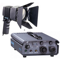 

Bron Kobold DLF 200 AC Reporter Kit, with 200 watt HMI Sun Gun, Ballast, Lamp & Barndoors