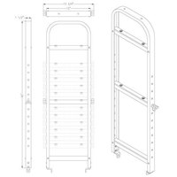 

Backstage Magliner 40" Heavy Duty Nose