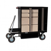 

Backstage Prop & Crate Cart with Wheels, 1000lbs Capacity