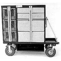

Backstage Prop Crate Mini Cart with Wheels, 1000lbs Capacity