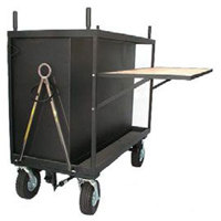

Backstage 8-Crate Set Box Platinum Cart with Wheels, 1000lbs Capacity