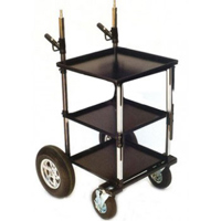 

Backstage TR-01 Transformer Cart with Wheels for Video, Sound and Remote Head, 500lbs Capacity