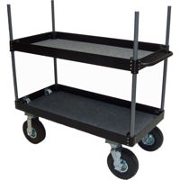 

Backstage Aluminum Camera Case Cart with Wheels, 1000lbs Capacity