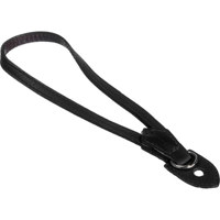 

Black Label Bag Leather Wrist Strap for Cameras, Black