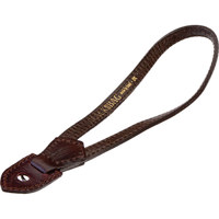 

Black Label Bag Leather Wrist Strap for Cameras, Brown
