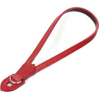 

Black Label Bag Leather Wrist Strap for Cameras, Red