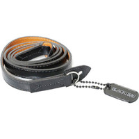

Black Label Bag M3 Style Camera Leather Strap, Black with Light Brown Interior