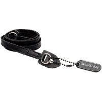 

Black Label Bag Very Soft Leather Camera Strap, Black Stitching
