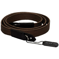 

Black Label Bag Long Cloth Racing Camera Strap, Brown/White/Brown