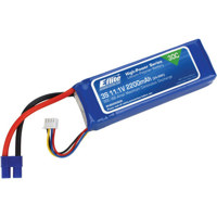 

E-flite Replacement Lithium-polymer Battery for 450 3D Helicopter/Park Flyers, 2200mAh, 3S, 11.1V, 30C, 13AWG, EC3