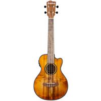 

Breedlove Lu'au S Tenor Natural Shadow CE Ukulele, Myrtlewood-Myrtlewood