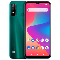 

BLU G61 G0450WW 6.5" HD+ Infinity 64GB Dual-SIM GSM Smartphone, 3GB RAM, 13MP + 0.3MP Rear + 8MP Front Camera, ARM Cortex-A55, Android 10, Unlocked, Green