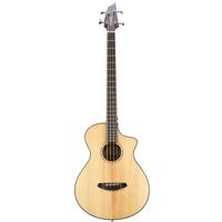 

Breedlove Pursuit Concert Bass CE Natural Sitka Spruce Acoustic-Electric Bass Guitar, Mahogany