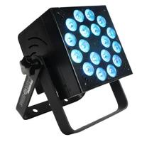 

Blizzard Lighting RokBox 5 RGBAW 18x 15W 5-in-1 Professional LED PAR Fixture with 5 User-Selectable 32-bit Dimming Curves