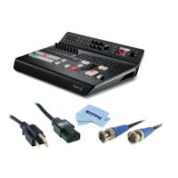 

Blackmagic Design ATEM Television Studio Pro HD Live Production Switcher, 4x HDMI, 4x SDI Inputs - Bundle With 6' Standard PC Power Cord 18/3 SVT, High Definition 3G-SDI BNC to BNC Cable, 25', MicroFiber Cloth