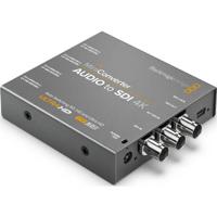 

Blackmagic Design Audio to SDI 4K Mini Converter, 4096x2160p 30 Format Support, 4:2:2, 4:4:4 Video/48kHz, 24 Bit Audio Sampling Rate