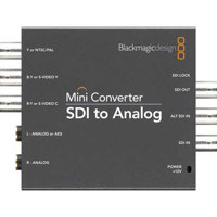 

Blackmagic Design Mini Converter SDI to Analog with Embedded Audio