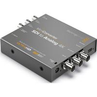 

Blackmagic Design Mini Converter SDI to Analog 4K, Single Link SD/HD/3G/6G-SDI Input, Automatic Input Signal Detection - with 12V Power Supply