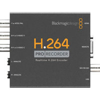 

Blackmagic Design H.264 Pro Recorder, Distributes H.264 Video Files to Websites, YouTube, iPhone, iPad- Captures from All Popular Video Formats