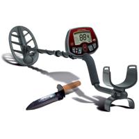 

Bounty Hunter Land Ranger Pro Metal Detector with 11" Ellipical Biaxial DD Coil and DIGGER Recovery Tool, 7.69 KHz Frequency