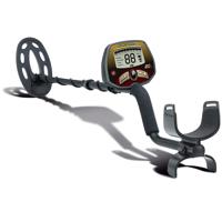 

Bounty Hunter Quick Draw Pro Metal Detector with 10" Ellipical Concentric Waterproof Search Coil, 7.69 kHz Frequency