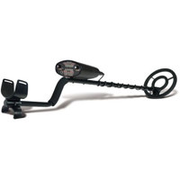 

Bounty Hunter Quick Draw II Metal Detector with 8" Interchangeable, Waterproof Coil, 6.6 kHz Frequency