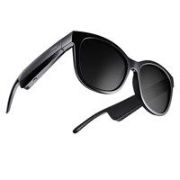 

Bose Frames Soprano Cat-Eye Bluetooth Sunglasses with Polarized Lenses, Medium, Black