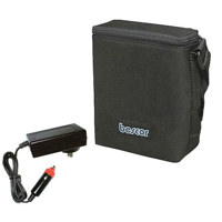 

Bescor 14.4 Amp Shoulder Pack with Single Cigarette Output, with ATM Automatic Charger